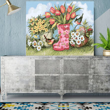 Load image into Gallery viewer, DIY Painting by number kit | Beautiful flowers