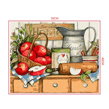 Load image into Gallery viewer, DIY Painting by number kit | Food on the table