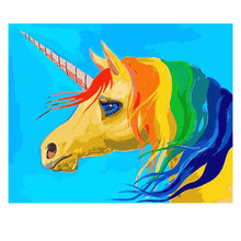 Load image into Gallery viewer, DIY Painting by number kit | Unicorn