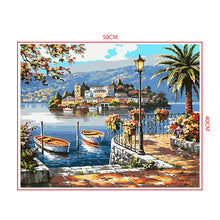 Load image into Gallery viewer, DIY Painting by number kit | Beautiful view of the seaside