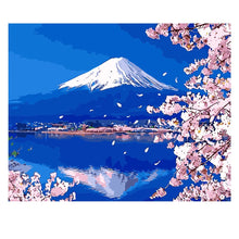 Load image into Gallery viewer, DIY Painting by number kit | Beautiful Mount Fuji