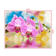 Load image into Gallery viewer, DIY Painting by number kit | Beautiful flower