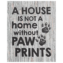 Load image into Gallery viewer, DIY Painting by number kit | A HOUSE IS NOT A home without PAW PRINTS