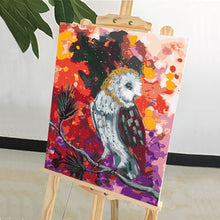 Load image into Gallery viewer, DIY Painting by number kit | Animal owl