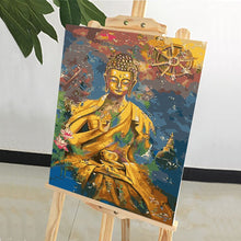 Load image into Gallery viewer, DIY Painting by number kit | Buddha