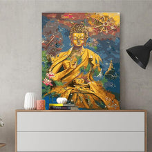 Load image into Gallery viewer, DIY Painting by number kit | Buddha