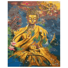 Load image into Gallery viewer, DIY Painting by number kit | Buddha