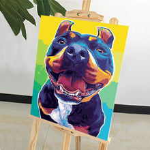 Load image into Gallery viewer, DIY Painting by number kit | Bulldog