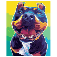 Load image into Gallery viewer, DIY Painting by number kit | Bulldog