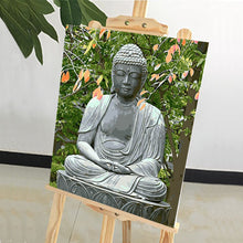 Load image into Gallery viewer, DIY Painting by number kit | Statue buddha