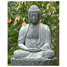 Load image into Gallery viewer, DIY Painting by number kit | Statue buddha