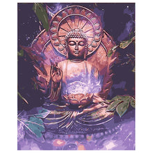 Load image into Gallery viewer, DIY Painting by number kit | Respectful buddha