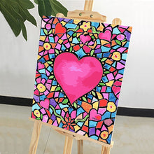 Load image into Gallery viewer, DIY Painting by number kit | Big heart