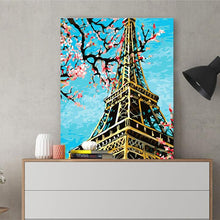 Load image into Gallery viewer, DIY Painting by number kit | Eiffel tower
