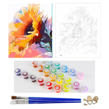 Load image into Gallery viewer, DIY Painting by number kit | Sunflower