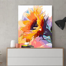 Load image into Gallery viewer, DIY Painting by number kit | Sunflower