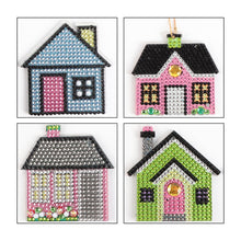 Load image into Gallery viewer, DIY Diamond Painting Keychain | House