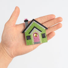 Load image into Gallery viewer, DIY Diamond Painting Keychain | House