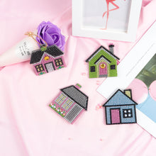 Load image into Gallery viewer, DIY Diamond Painting Keychain | House