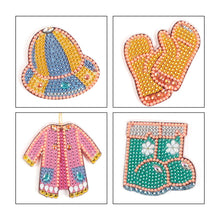 Load image into Gallery viewer, DIY Diamond Painting Keychain | Clothing