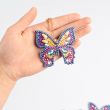 Load image into Gallery viewer, DIY Diamond Painting Keychain | Butterfly