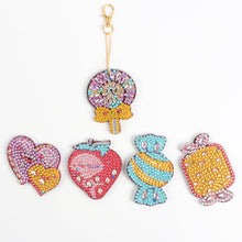 Load image into Gallery viewer, DIY Diamond Painting | Small parts Keychain