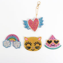 Load image into Gallery viewer, DIY Diamond Painting | Small parts keychain
