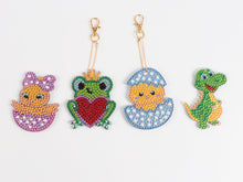 Load image into Gallery viewer, DIY Diamond Painting keychain | Animal