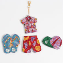 Load image into Gallery viewer, DIY Diamond Painting Keychain | Clothing