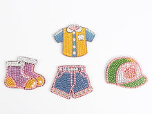 Load image into Gallery viewer, DIY Diamond Painting Keychain | Clothing