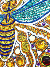 Load image into Gallery viewer, Crystal Rhinestone Diamond Painting Kit | Insect Bee
