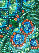 Load image into Gallery viewer, Crystal Rhinestone Diamond Painting Kit | Mandala Green