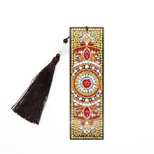 Load image into Gallery viewer, DIY Diamond Painting Bookmark | Mandala Flower