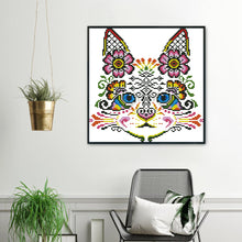 Load image into Gallery viewer, 11CT Full Cross Stitch | Cat (30x30cm)