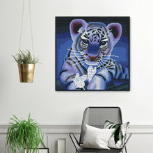 Load image into Gallery viewer, 11CT Full Cross Stitch | tiger (36x36cm)