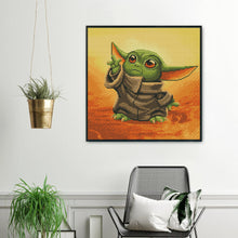 Load image into Gallery viewer, 11CT Full Cross Stitch | Baby Yoda (36x36cm)
