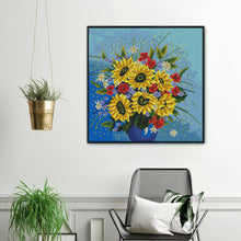 Load image into Gallery viewer, 11CT Full Cross Stitch | Sunflower flower (36x36cm)