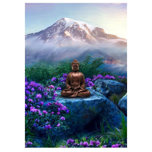 Load image into Gallery viewer, Full Diamond Painting kit | Buddha in the mountain