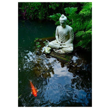 Load image into Gallery viewer, Full Diamond Painting kit | Buddha on the lake