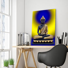 Load image into Gallery viewer, Full Diamond Painting kit | Buddha under the blue moon