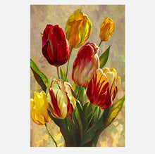 Load image into Gallery viewer, Full Diamond Painting kit | Flower tulip