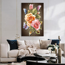 Load image into Gallery viewer, Full Diamond Painting kit | Glowing peony