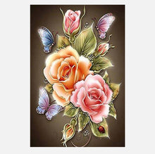 Load image into Gallery viewer, Full Diamond Painting kit | Glowing peony