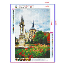 Load image into Gallery viewer, Full Diamond Painting kit | Beautiful scenery of Cathédrale Notre Dame de Paris