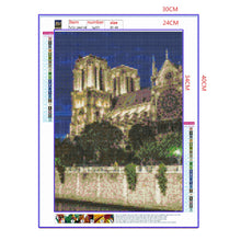 Load image into Gallery viewer, Full Diamond Painting kit | Cathédrale Notre Dame de Paris