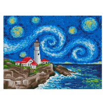 Load image into Gallery viewer, 11CT Full Cross Stitch | Landscape oil painting (36x46cm)