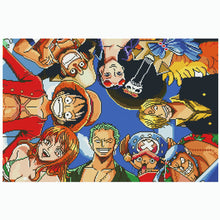Load image into Gallery viewer, 11CT Full Cross Stitch | Anime One Piece (48x68cm)