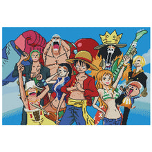 Load image into Gallery viewer, 11CT Full Cross Stitch | Anime One Piece (48x68cm)