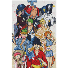 Load image into Gallery viewer, 11CT Full Cross Stitch | Anime One Piece (48x68cm)