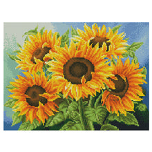 Load image into Gallery viewer, 11CT Full Cross Stitch | sunflower (36x46cm)